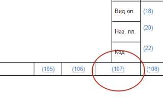 Налоговый период месяц в платежном поручении