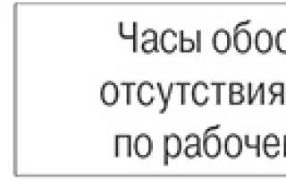 Суммированный учет рабочего времени квартал