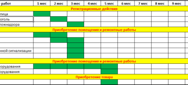 Инвестиционный бизнес план пример