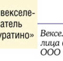 Учет покупки векселя в бухгалтерском учете